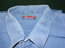 GENTS BONART SHIRT BLUE HEAVY