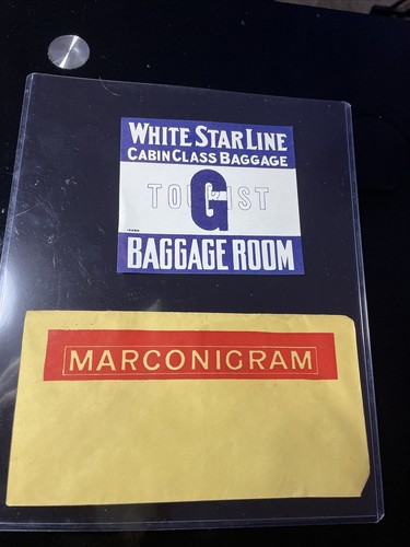 Titanic movie props - movie,