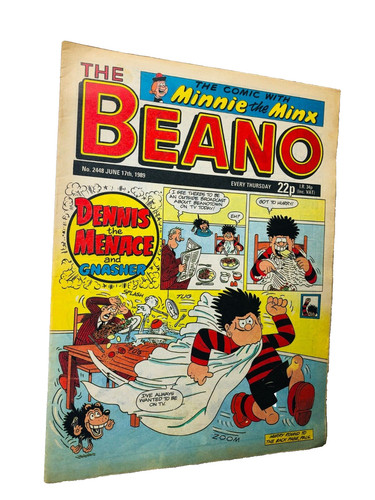 Comic the beano june - the, 1989