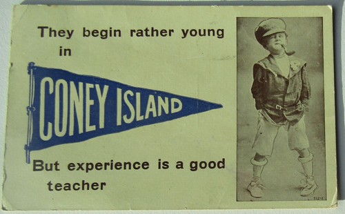 Coney island new york - new, postcard