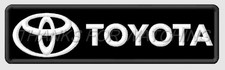 TOYOTA EMBROIDERED PATCH