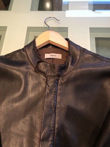 Farhi mens brown leather - farhi,