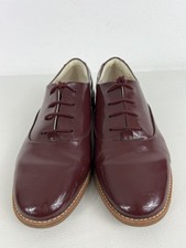Clarks Ladies Burgundy Patent