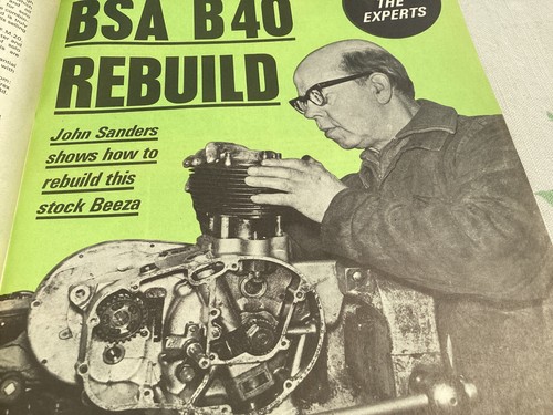 Bsa b40 engine rebuild - b40,