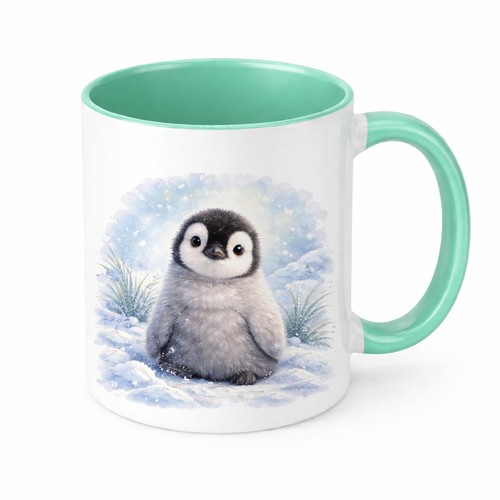 Baby penguin mug brew crew - baby,