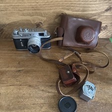1965 vintage KMZ ZORKI 4 Soviet Russian CCCP USSR Rangefinder Film 35mm Camera