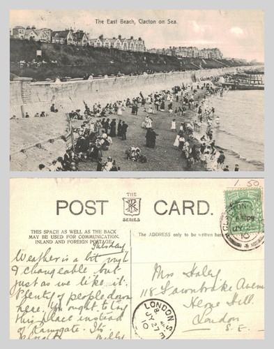 Vintage postcard the east - -,