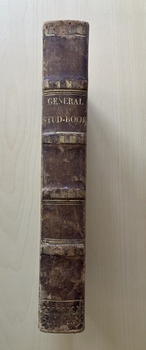 General stud book 1835 volume - stud,