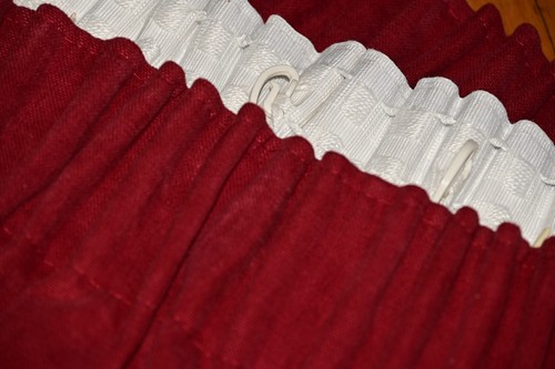 Red cotton pair crowson - pair,