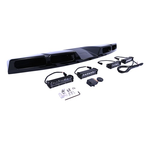 Gloss black led - led, roof