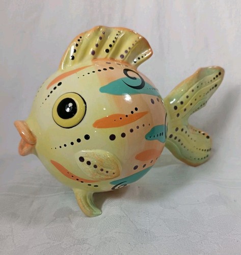 Hand painted ceramic - painted, tropical