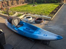  Perception Scooter Kayak with paddle.