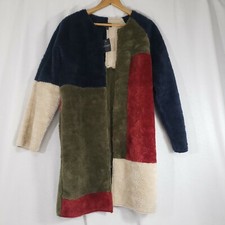 Topshop Faux Fur Patchwork