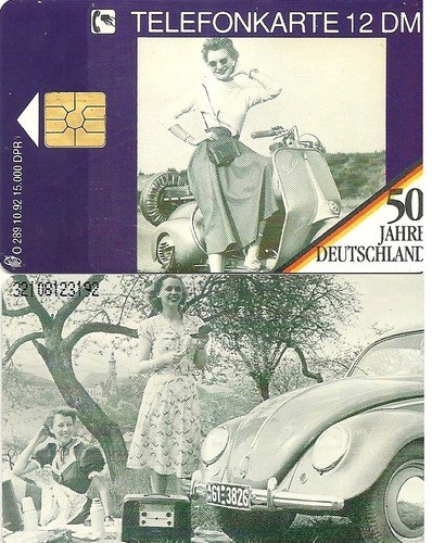Rare phone card cox vw - phone,