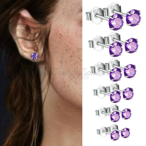 Purple dress crystal - cz,
