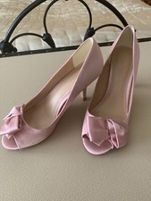 Pink satin Phase Eight shoes