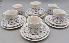 Churchill China Finlandia Cups/Saucers/Side Plates Set x 6 (K27)
