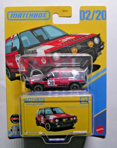 Matchbox volkswagen golf - matchbox,