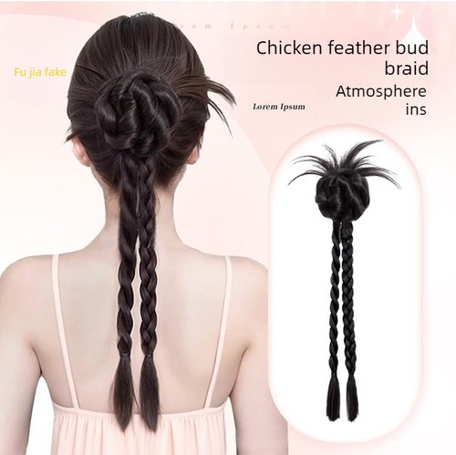 Hairdo with long braid - braid, hair