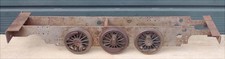 Reeves 3.5 inch gauge live steam locomotive chassis & driving wheels (2-6-2?)