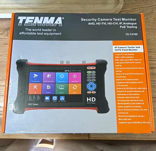 Tenma 13160 cctv camera - 72-13160, ip/cctv