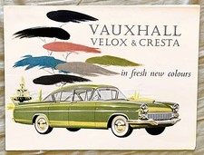 Vauxhall Velox & Cresta PA Saloons brochure C1958 - #V1153