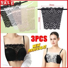3x Lady Lace Clip-on Mock