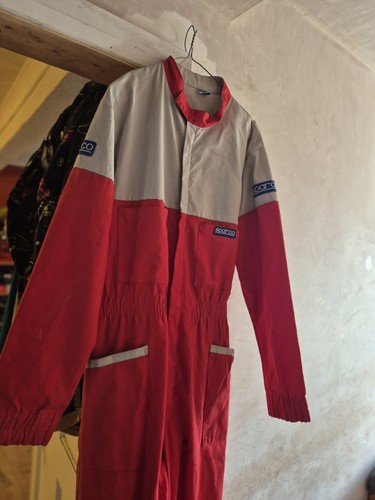 Vintage sparco black racesuit - sparco,