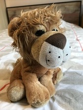 Cuddles Time Dreamy Eyed Lion Adorable Quality Soft Plush Toy 11” Sitting C2