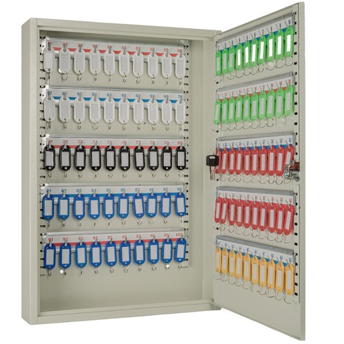 Lockable key cabinet safe - key,