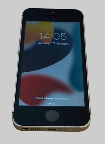 Apple iphone silver - apple, se