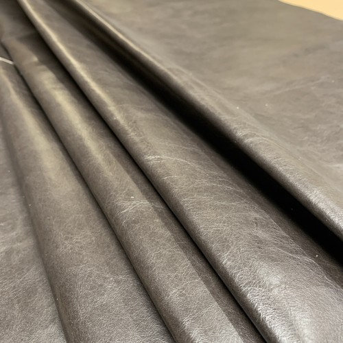 Half leather hide - , dark