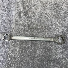 ANTIQUE BRITISH MADE BRENCO WRENCH 11/16” 5/8” CHROME VANADIUM