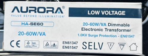 Low voltage 60w dimmable - voltage, 20-60w