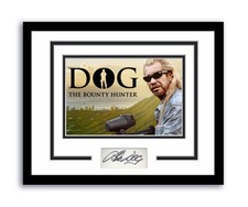 Dog The Bounty Hunter Duane Chapman Autographed Signed 11x14 Framed Photo ACOA