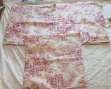 Toile De Jouy Red Cushion Cover. French Cushion Cover, Toile Cushion x 3