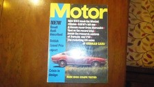 Motor magazine 22 JULY 1972 -