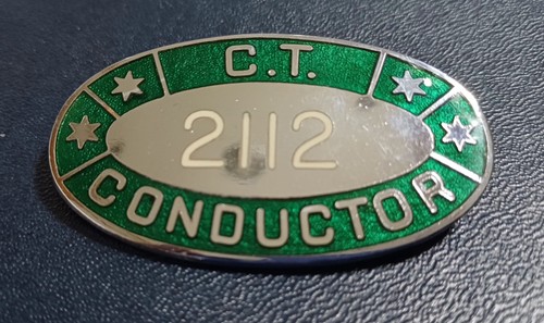 Vintage bus conductor badge - *bus, badge**