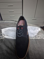 Mens Ben Sherman Size 11(45) Black Lether Swade Lace Up Shoes Brand New No Box