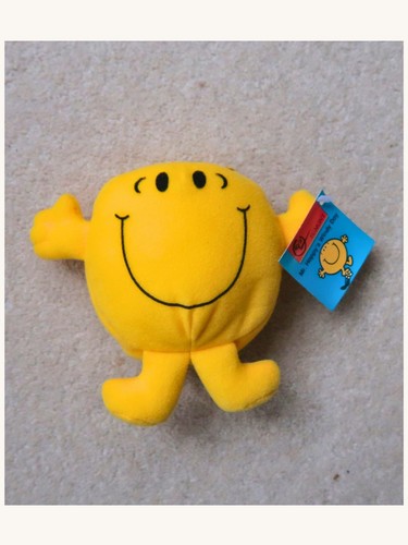 Happy plush toy with - mr.,