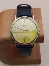 Seiko Lassale Men's Watch Vintage Ultra Think Quartz Watch Working