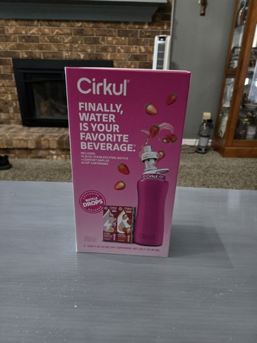 Cirkul 32oz pink stainless - pink,
