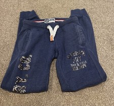 Ladies grey Superdry tracksuit bottoms/joggers, Size S