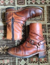 Vintage 60s 70s Leather