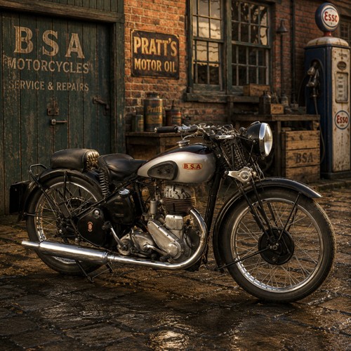 1939 bsa m20 wwii - m20, british