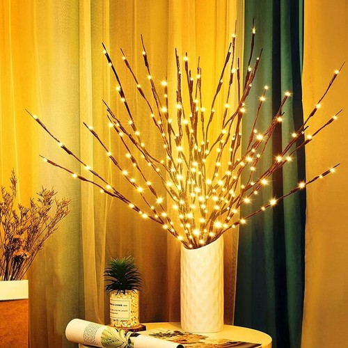20led willow twig lights - willow,