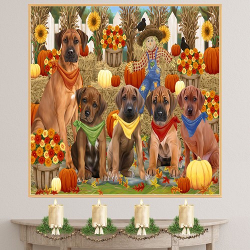 Rhodesian ridgeback dog canvas - rhodesian,