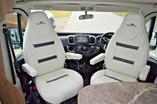 FIAT Ducato Motorhome Custom Tailored Seat Covers -UK MADE - Rollerteam model