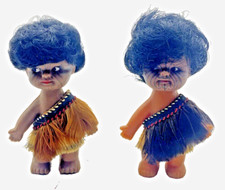 Pair of Vintage Ethnic Dolls