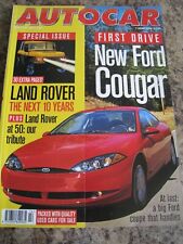 AUTOSPORT MAGAZINE APR 1998